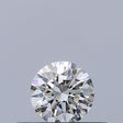 0.25 carat Round diamond E IF Excellent