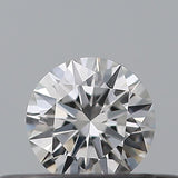 0.21 carat Round diamond F  VVS2 Excellent