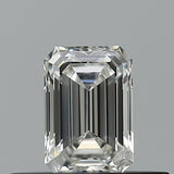 0.31 carat Emerald diamond G  IF