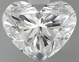 1.00 carat Heart diamond H VVS2 