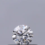 0.19 carat Round diamond E VVS2 Excellent