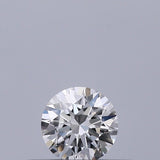0.18 carat Round diamond D VVS1 Excellent