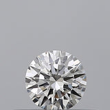0.18 carat Round diamond E VVS2 Excellent
