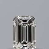 0.25 carat Emerald diamond F VVS1 