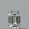 0.23 carat Emerald diamond F VVS1 