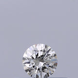 0.18 carat Round diamond G IF Excellent