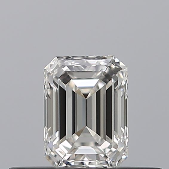 0.30 carat Emerald diamond F  VVS2