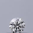 0.18 carat Round diamond E VVS2 Excellent