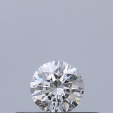 0.19 carat Round diamond F VVS1 Excellent