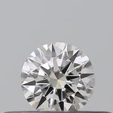 0.19 carat Round diamond F  VVS1 Excellent