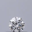 0.19 carat Round diamond E IF Excellent