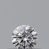 0.21 carat Round diamond D  VVS1 Excellent