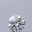 0.28 carat Round diamond E IF Excellent