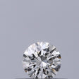 0.19 carat Round diamond F VVS2 Excellent