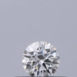 0.18 carat Round diamond D VVS1 Excellent