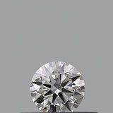 0.18 carat Round diamond F  IF Excellent