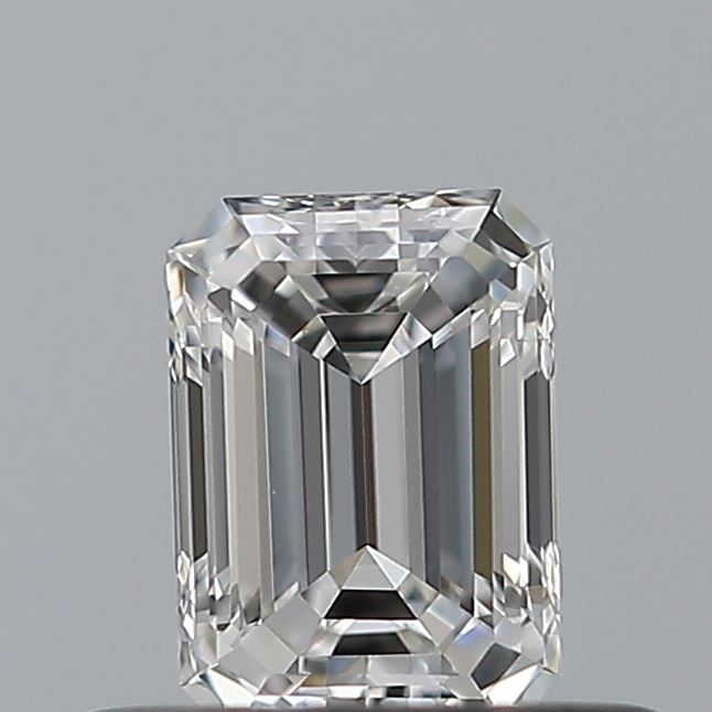 0.35 carat Emerald diamond F VVS2 