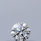 0.19 carat Round diamond F VVS1 Excellent