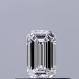 0.28 carat Emerald diamond D IF 