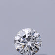 0.24 carat Round diamond D VVS2 Excellent