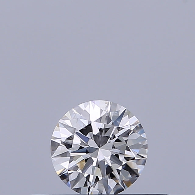 0.24 carat Round diamond D VVS2 Excellent