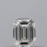 0.25 carat Emerald diamond F VVS2 