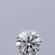 0.18 carat Round diamond E IF Excellent