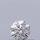 0.25 carat Round diamond F IF Excellent