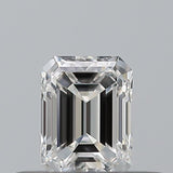 0.25 carat Emerald diamond F  VVS1