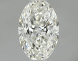 0.51 carat Oval diamond I IF 