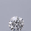 0.19 carat Round diamond E VS2 Excellent