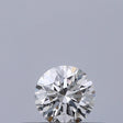0.19 carat Round diamond E VVS2 Excellent