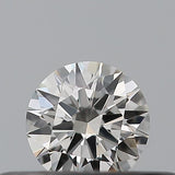 0.19 carat Round diamond H  VVS2 Excellent