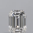 0.36 carat Emerald diamond E VVS2 