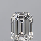 0.36 carat Emerald diamond E VVS2 