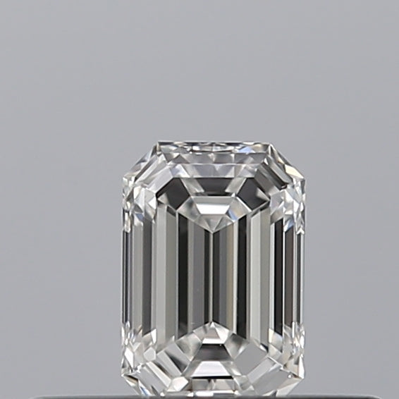 0.25 carat Emerald diamond F VVS2 