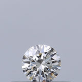 0.19 carat Round diamond F VVS1 Excellent
