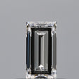 0.37 carat Baguette diamond E VVS1 