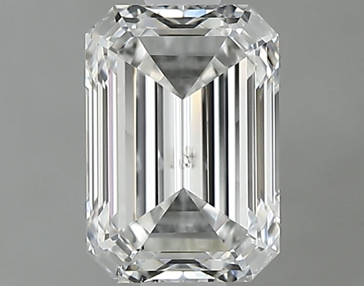 1.01 carat Emerald diamond E SI2 
