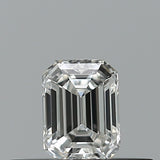 0.23 carat Emerald diamond F VVS2 