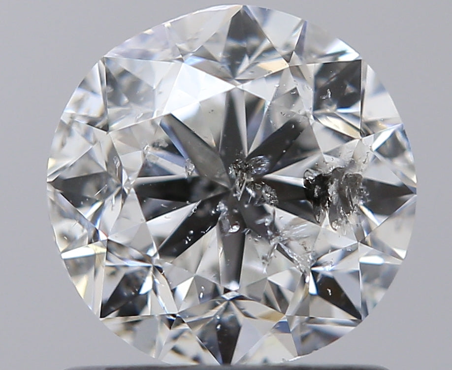 1.00 carat Round diamond F I1 Good