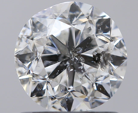 1.00 carat Round diamond F I1 Good