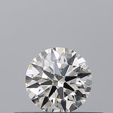 0.21 carat Round diamond E  VVS2 Excellent