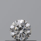 0.18 carat Round diamond D  VVS1 Very good