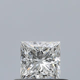 0.32 carat Princess diamond D VVS2 