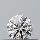 0.19 carat Round diamond F  VVS1 Excellent