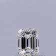 0.23 carat Emerald diamond E VVS2 
