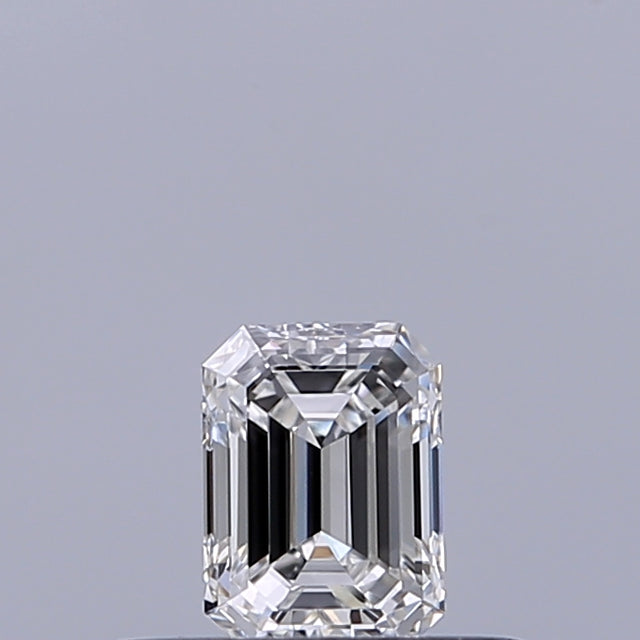 0.23 carat Emerald diamond E VVS2 