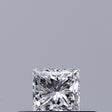 0.23 carat Princess diamond D VVS1 