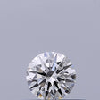 0.23 carat Round diamond E IF Excellent